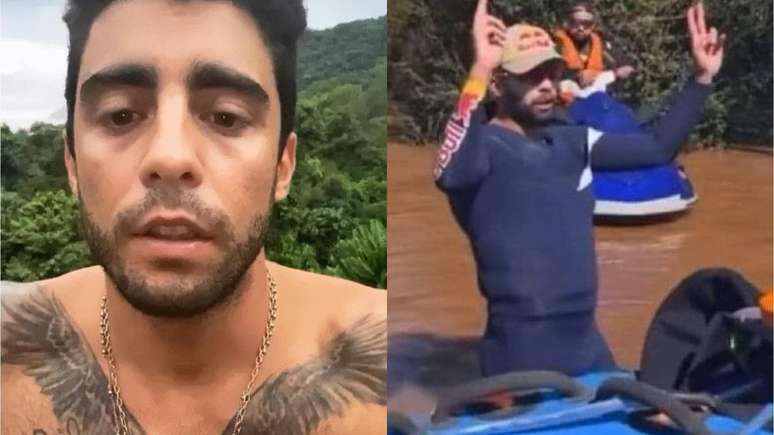 Pedro Scooby ajuda no resgate de vítimas em Rio Grande do Sul