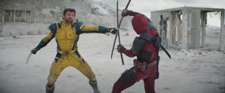 Deadpool & Wolverine é o único lançamento da Marvel em 2024 e já faz parte desse processo de reformulação do cronograma (Imagem: Reprodução/Marvel Studios)