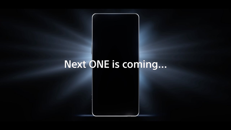 "O próximo está chegando", diz Sony em trocadilho com número 1 do Xperia 1 VI (Imagem: Divulgação/Sony)