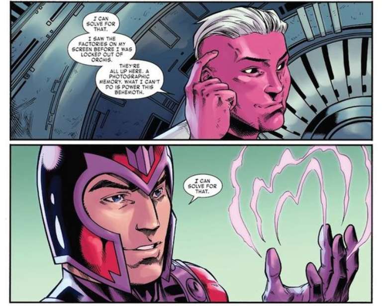 Magneto está no auge de seus poderes (Imagem: Reprodução/Marvel Comics)