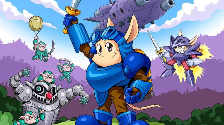 Rocket Knight Adventures: Re-Sparked traz de volta alguns dos jogos mais divertidos da Konami dos anos 1990