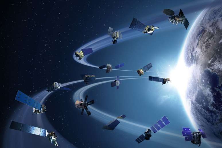 Os satélites da Hubble Networks conseguiram se conectar com um chip Bluetooth em solo (Imagem: Reprodução/NASA)