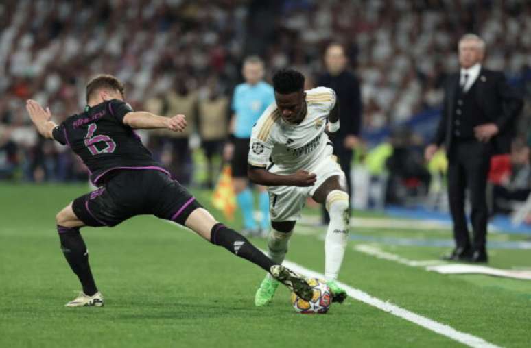 Vini Jr celebra vaga em 'mais uma final de Champions'