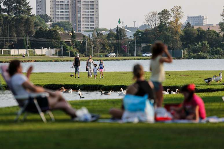 Parque Barigui, em Curitiba –