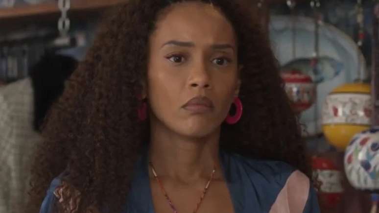 Anita (Taís Araujo) em Cara e Coragem. Reprodução/ Globo