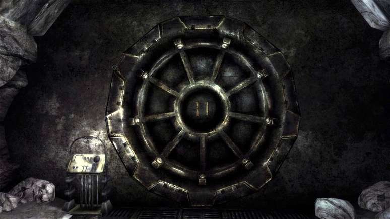 No Vault 11, um sacrifício era eleito todo ano no cofre (Imagem: Reprodução/Bethesda)