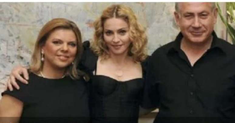 Fabio Wajngarten posta foto de Madonna ao lado do primeiro-ministro de Israel, Benjamin Netanyahu, para justificar ida ao show no Rio