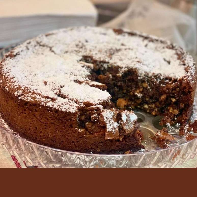 Torta Caprese - o bolo de chocolate sem farinha de origem italiana