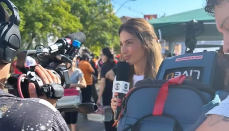 Patrícia Poeta desabafa sobre cobertura no RS: ‘Situação é de catástrofe’