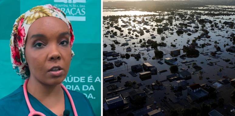Thelma Assis, campeã do BBB20, relata caos causado pelas enchentes no RS: 'Fiquei em choque'