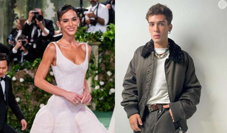 João Guilherme viu o look de Bruna Marquezine no Met Gala 2024 e fez questão de elogiar.