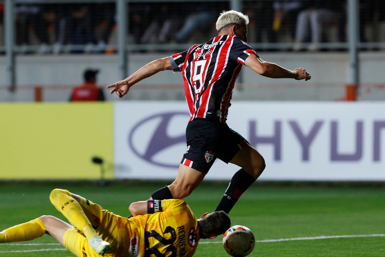 Calleri no São Paulo 