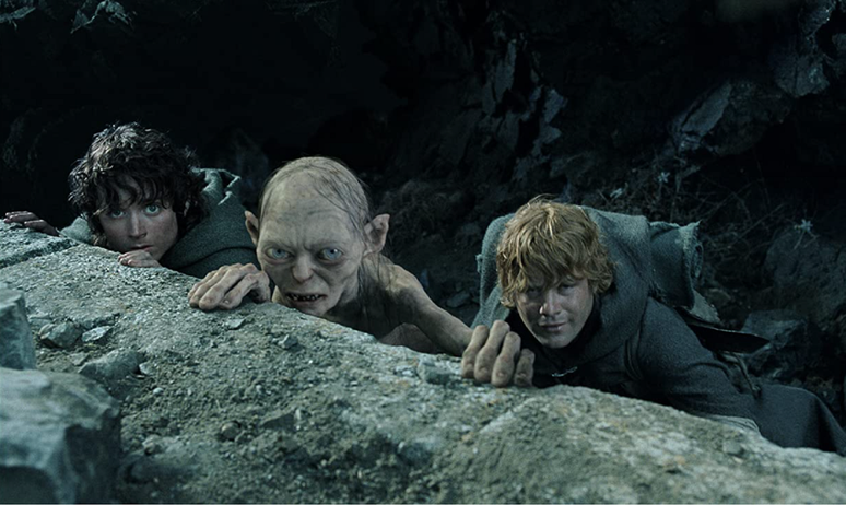 Novo filme de O Senhor dos Anéis vai se chamar The Hunt for Gollum e vai trazer o Andy Serkis mais uma vez no personagem (Imagem: Divulgação/Warner Bros)