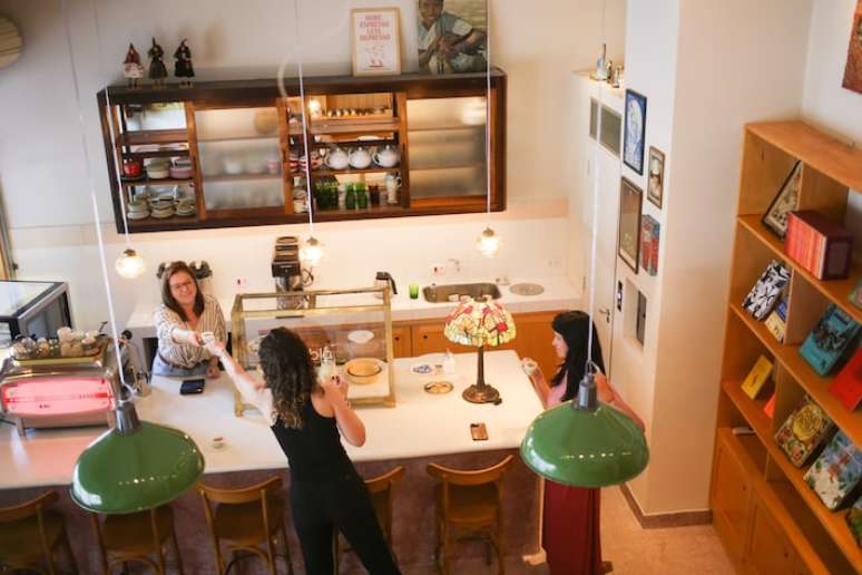 Bibla, uma nova livraria e cafeteria na regi&atilde;o de Pinheiros.