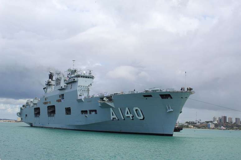 NAM Atlântico foi comprado  pelo governo para a Marinha do Brasil em 2018 (Imagem: Divulgação/Marinha do Brasil)