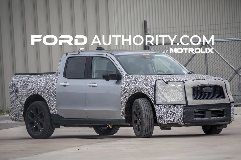 Novo Ford Maverick ST flagrado em testes nos EUA