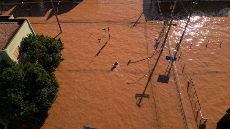 Inundação em Porto Alegre