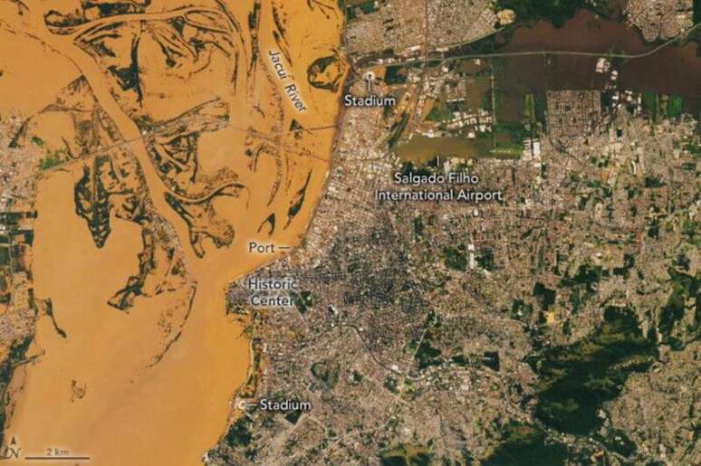 Porto Alegre &ndash; enchente Maio de 2024 &ndash;