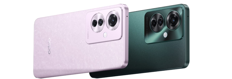 Novos aparelhos da Oppo vão disputar espaço com Galaxy A55 e Motorola Edge 50 Pro no mercado nacional (Imagem: divulgação)
