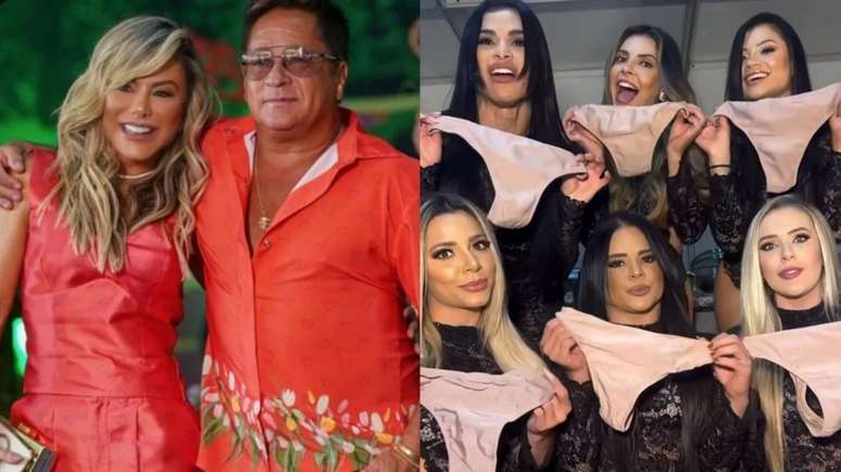 Gone mad?  Leonardo reveals Poliana Rocha’s reaction after the rumors of dancers without panties: ‘Blurry’