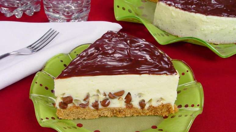 Cheesecake de brigadeiro branco – Foto: Rodrigo Moreira – JOBZ Fotografia