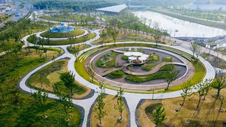 Parque em Shangai usa estratégia de cidades