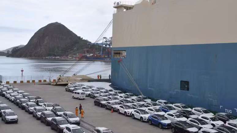 Quase 50 mil carros importados esperam por liberação do Ibama nos portos brasileiros (Imagem: Divulgação/Codesa)