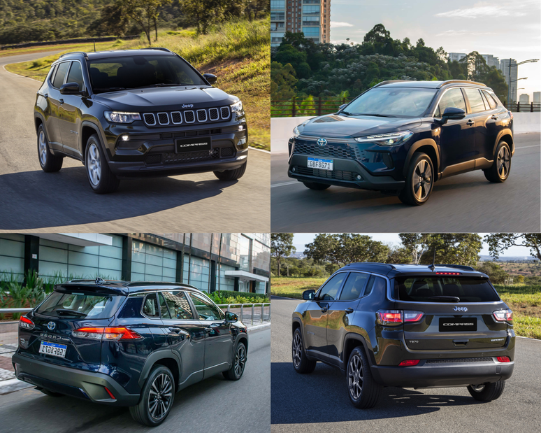 Toyota Corolla Cross x Jeep Compass 