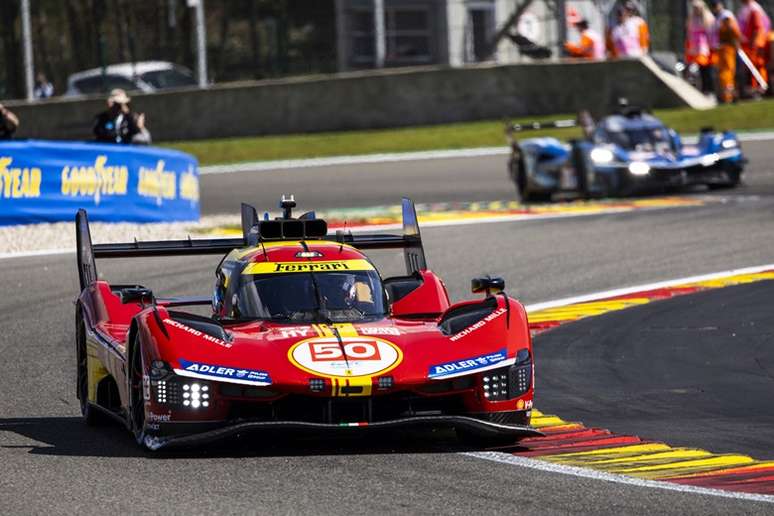 Antonio Fuoco levou a Ferrari 50 à pole. Mas estava abaixo do peso regulamentar