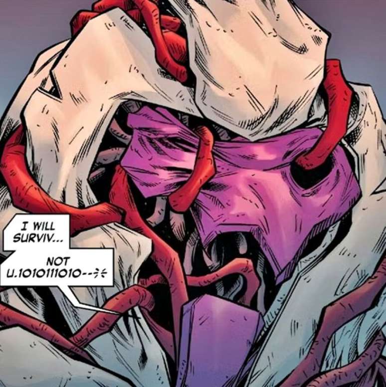 Manipulando o mysterium, Magneto consegue derrotar o quase invencível supersentinela Nimrod (Imagem: Reprodução/Marvel Comics)