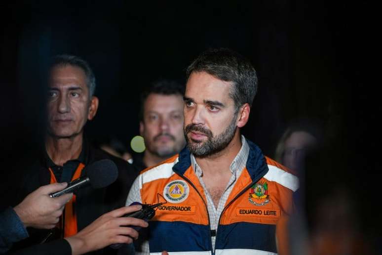 O governador do Rio Grande do Sul, Eduardo Leite (PSDB).