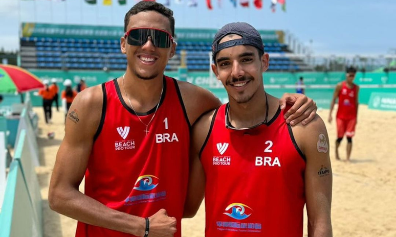 Pedro e Henrique vôlei de praia (cbv)