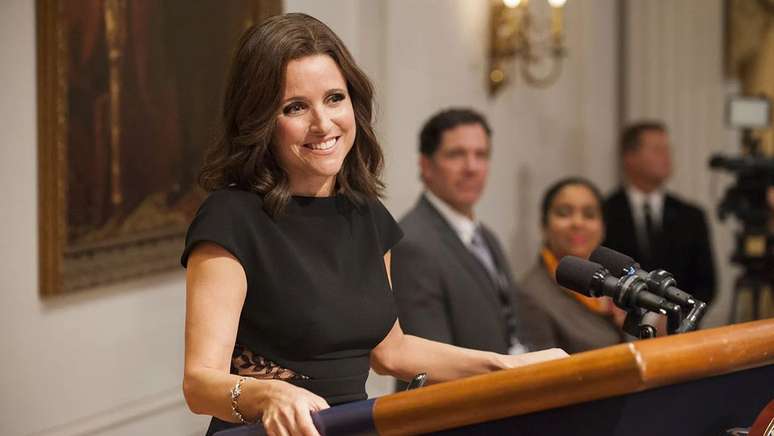 Vice-presidente dos EUA, Selina Meyer só se importava com sua carreira na política (Imagem: Divulgação/HBO)