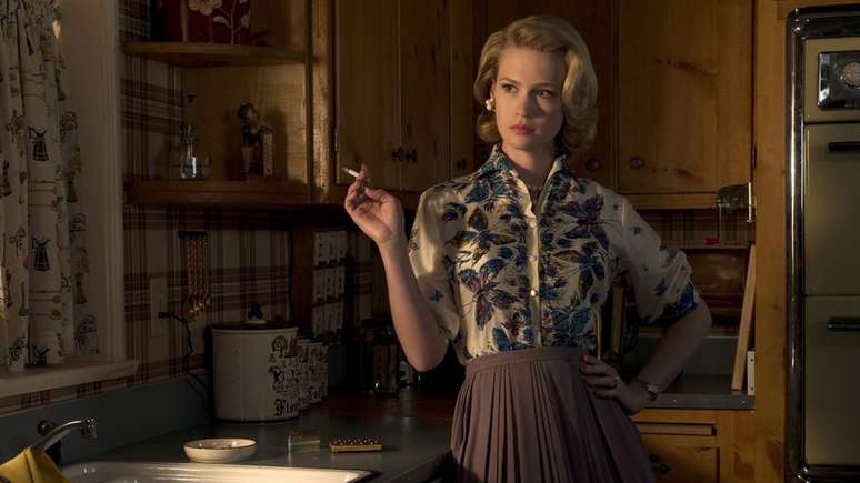 Betty Draper era uma mãe que só se importava com as aparências (Imagem: Divulgação/AMC)