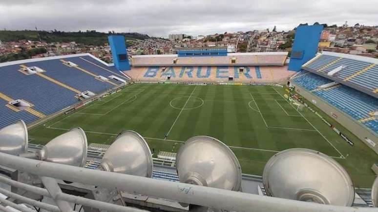 Arena Barueri tem sido a 'segunda casa' do Palmeiras desde a reta final do ano passado.