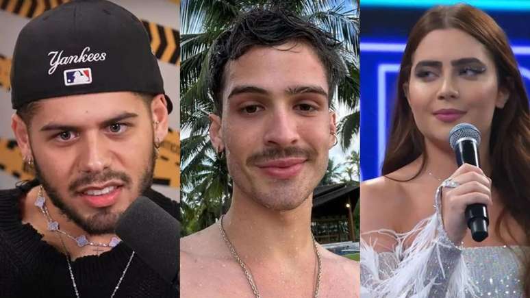 Z&eacute; Felipe, Jo&atilde;o Guilherme e Jade Picon