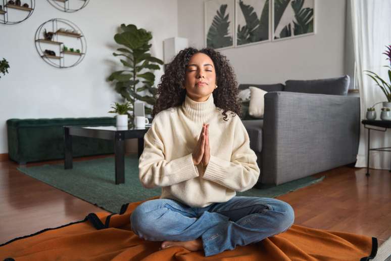 A meditação pode ser feita em qualquer momento do dia 