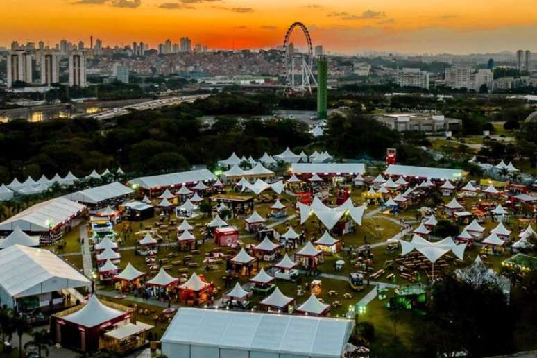 O Taste Festival SP acontece dentro do Parque Villa-Lobos