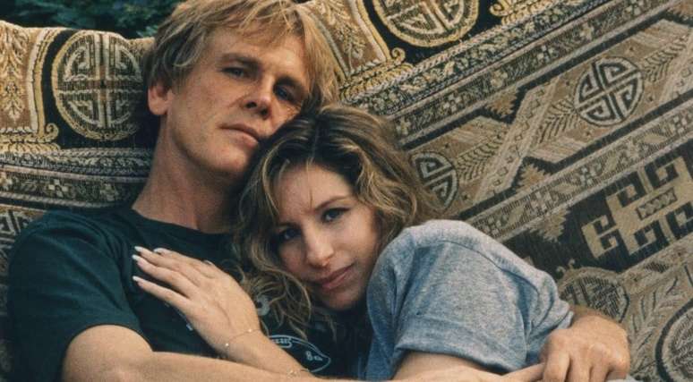 Nick Nolte e Barbra Streisand em O Pr&iacute;ncipe das Mar&eacute;s