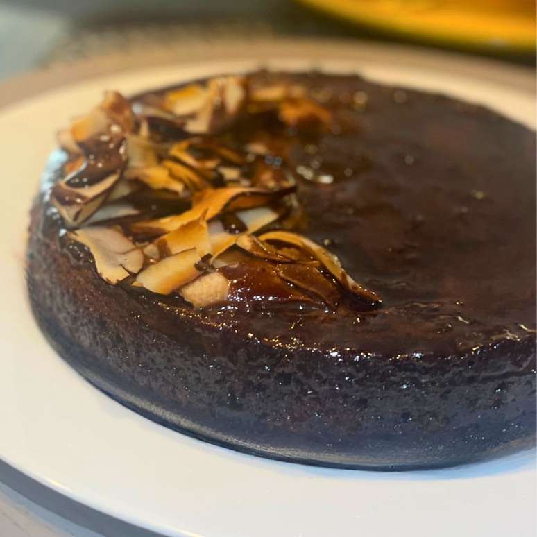 Bolo de cenoura com coco (sem farinha)