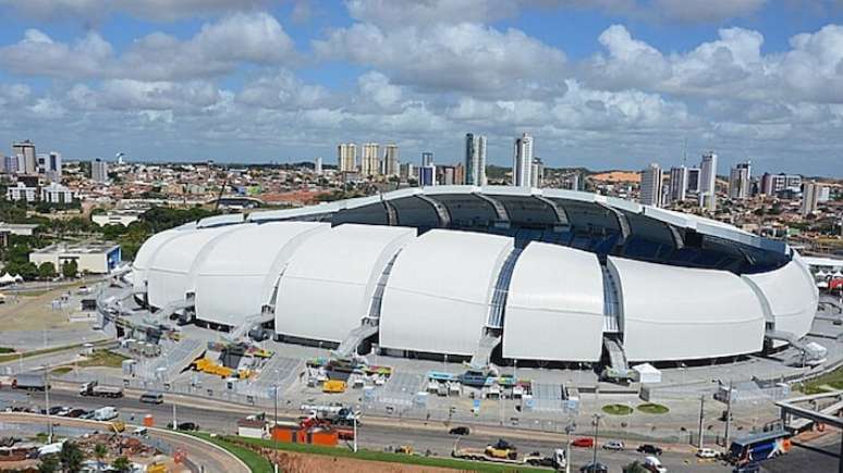 A Arena das Dunas recebeu quatro jogos da Copa do Mundo de 2014.