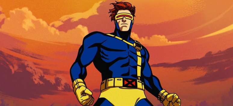 X-Men '97 até reabilitou a imagem do Ciclope depois dos filmes fazendo ele ser um bocó (Imagem: Marvel Animation)