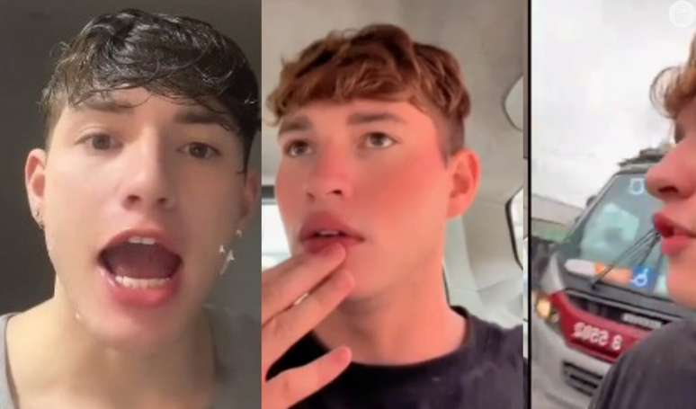 It went wrong!  The influencer sees the police, pretends to transport drugs and is thrown out of the car by the app driver.  Video!