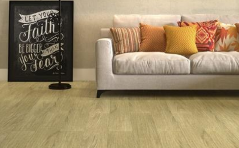 17. Valência tem aspecto natural e combina com diversos tipos de decoração – Foto: Durafloor