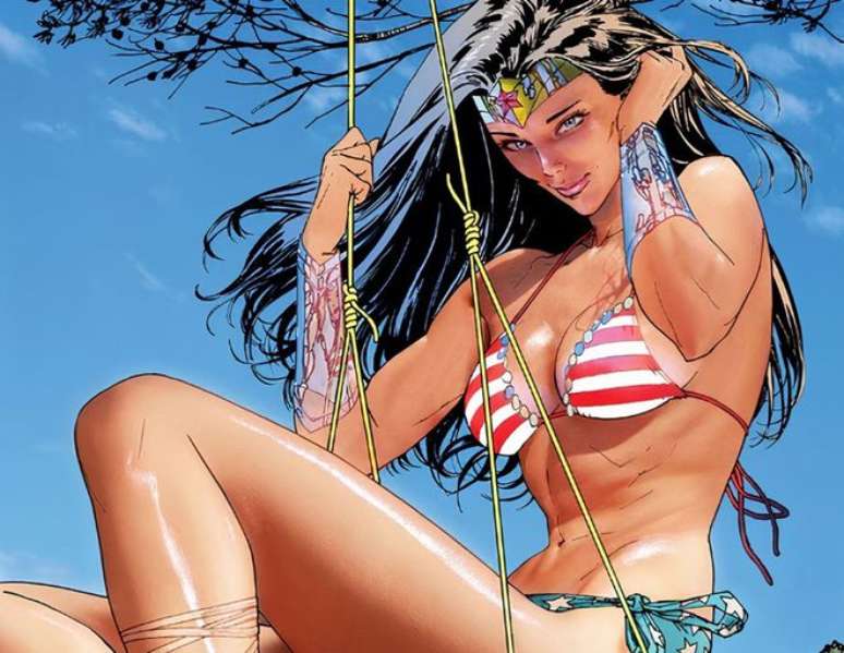 Wonder Woman berkulit cokelat (Gambar: Reproduksi/DC Comics)