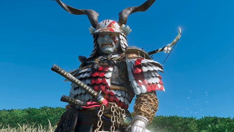 A armadura inspirada por God of War está disponível em Ghost of Tsushima