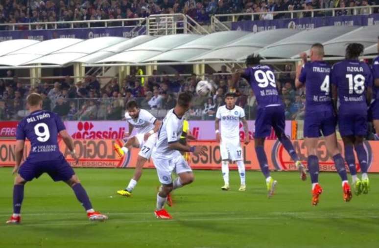 Divulgação / Lega Serie A - Legenda: Fiorentina e Napoli ficaram no empate na penúltima rodada do Calcio -