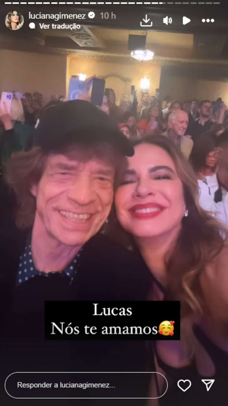 Mick Jagger e Luciana Gimenez prestigiam formatura do filho, Lucas