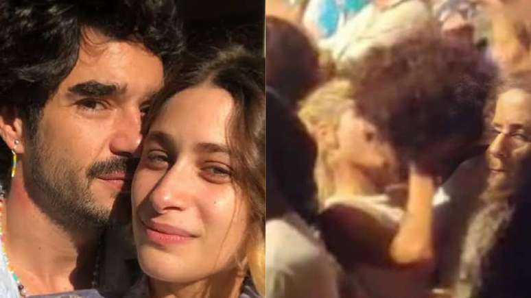Caius Blat breaks the silence and comments on his wife kissing another man;  I wait!
