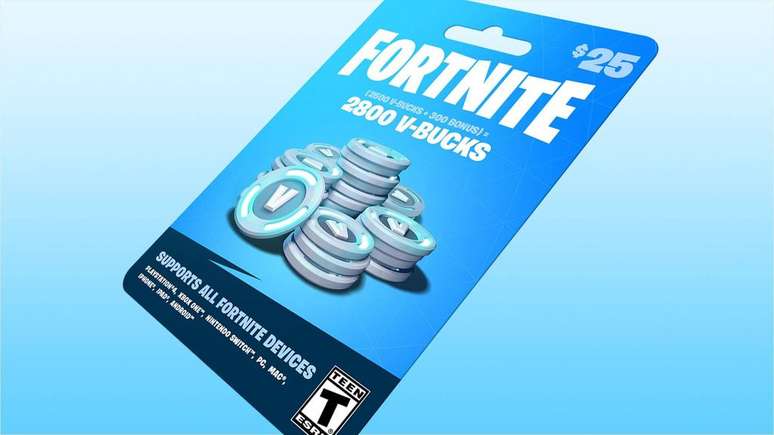 The Fortnite store is the reason for the harsh fine received by Epic Games (Image: Disclosure/Epic Games)